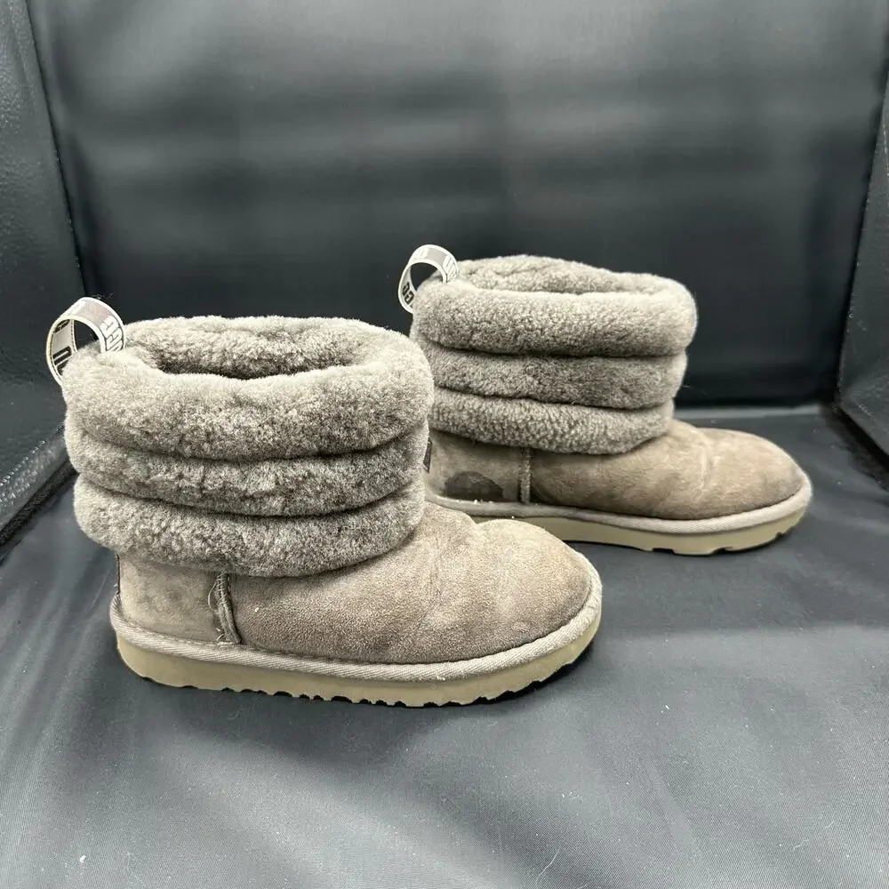 UGG Childrens Gray Boots Size 12 US Pull On